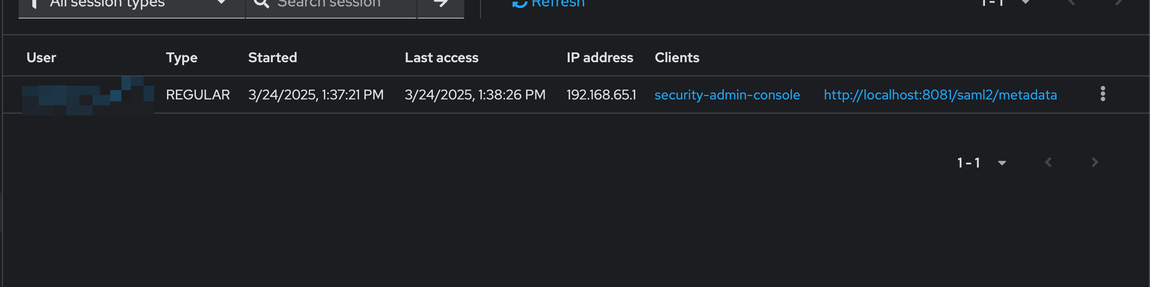 Twin session oidc client